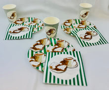 24ct Plate & Napkin Set